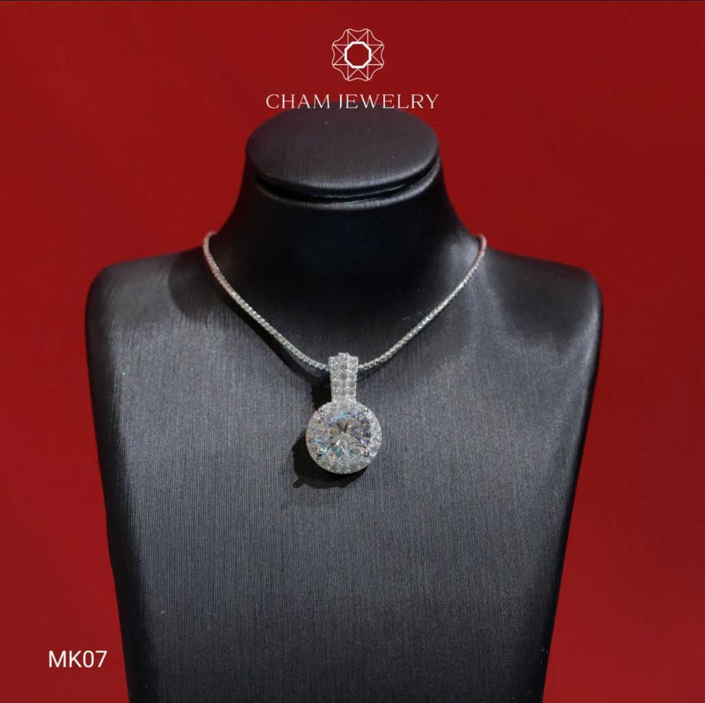Mặt Dây Chuyền MK07 CHAM JEWELRY, Chủ 8.0mm ( Barcode TMX100).