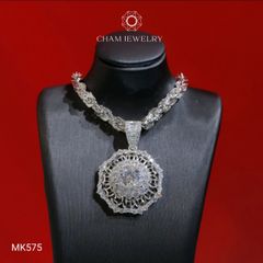 Mặt Dây Chuyền MK575 CHAM JEWELRY, Chủ 8.5mm (Barcode TMA1680).