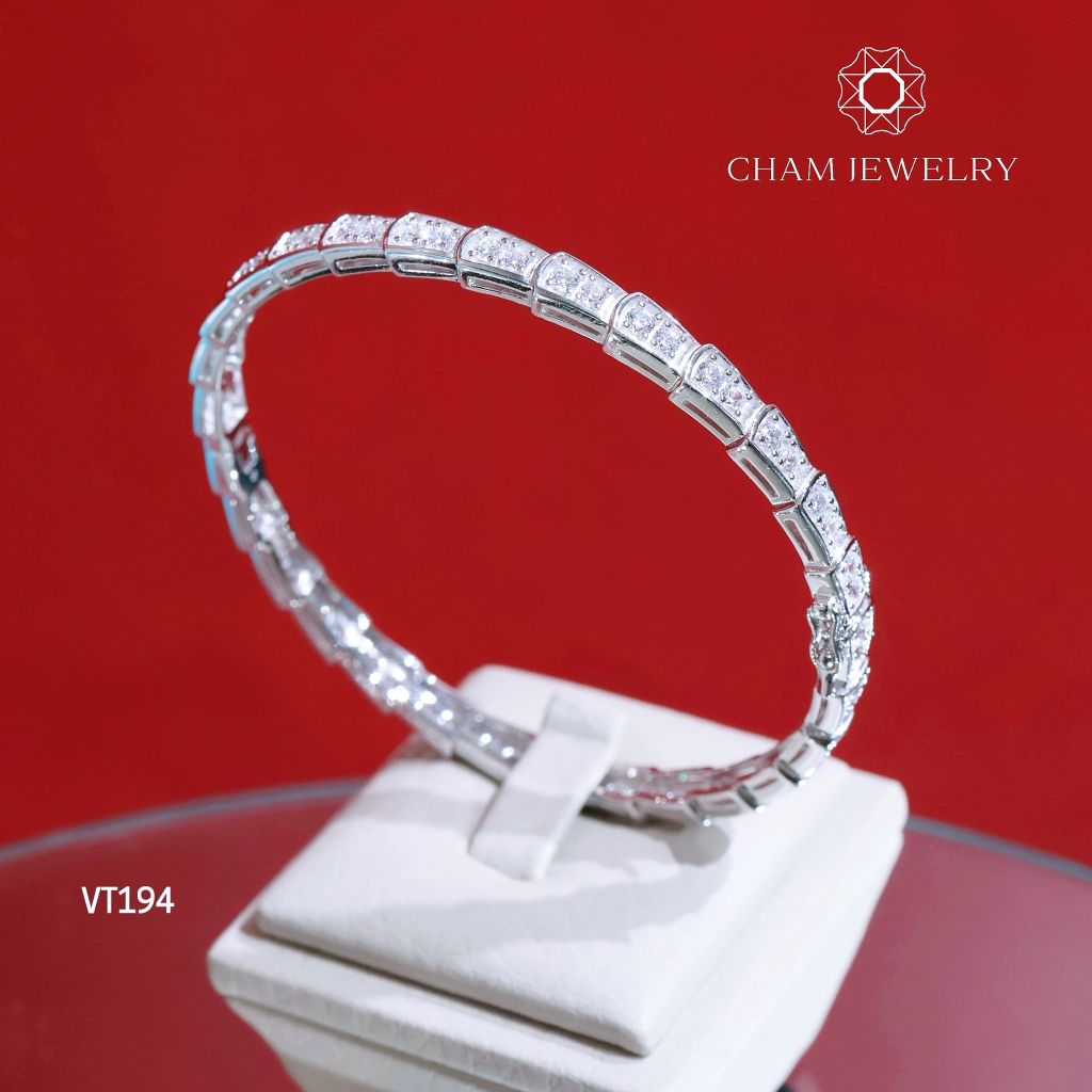 Vòng Tay VT194 CHAM JEWELRY, Vòng Rắn (Barcode CV6938)