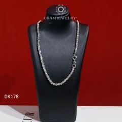 Dây Chuyền DK178 CHAM JEWELRY, Dây Bi 3.0mm (Barcode NDB3).