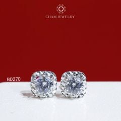 Hoa Tai BD270 CHAM JEWELRY , Chủ 5.5mm (Barcode TBD895).