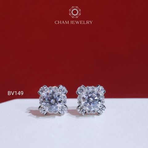 Hoa Tai BV149 CHAM JEWELRY, Chủ 5.5mm (Barcode TBV415).