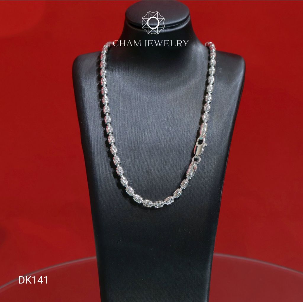 Dây Chuyền DK141 CHAM JEWELRY, Dây Bi, Bản 3.0mm ( Barcode TDY625-CDAYY387-CDAYY28).