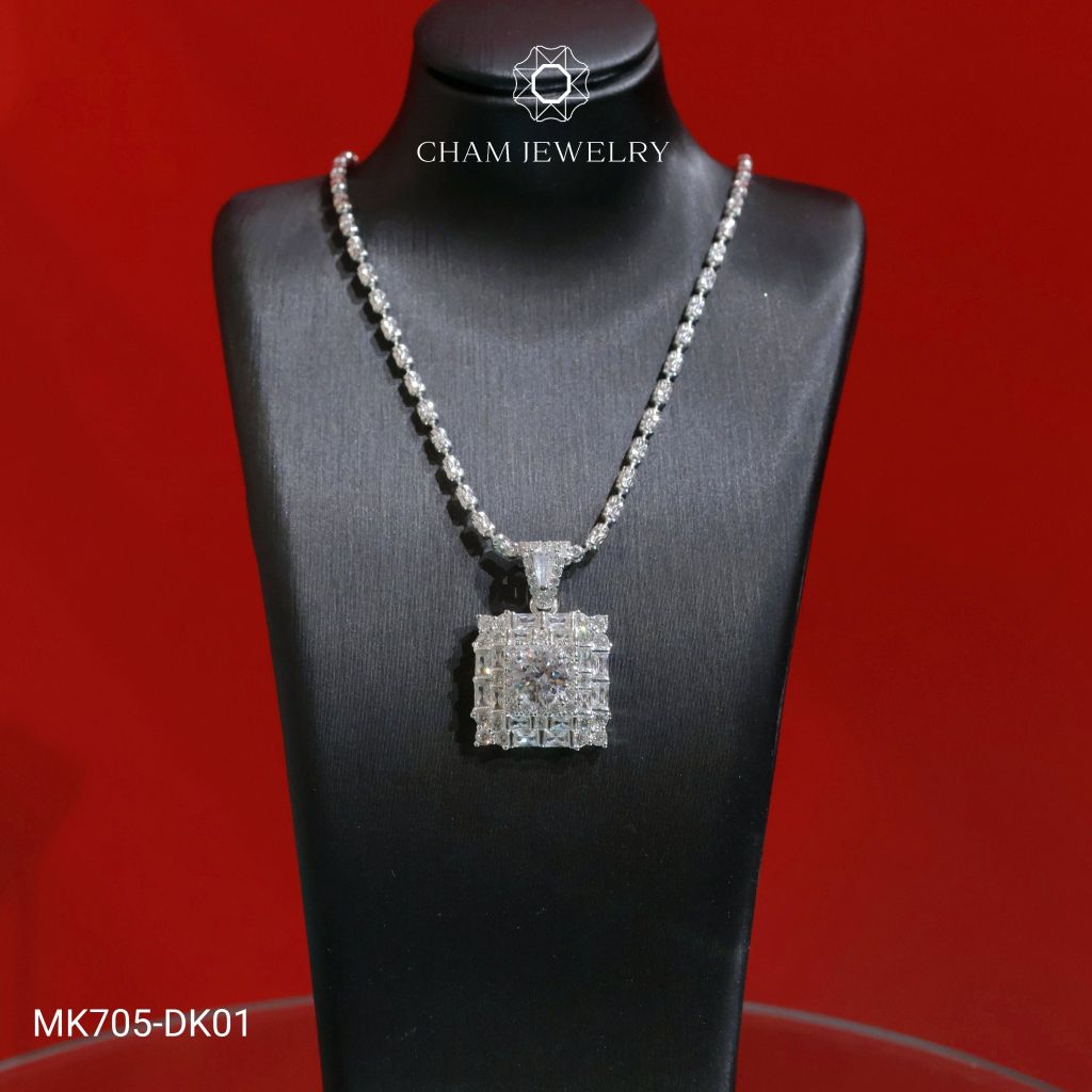 Dây Và Mặt MK705-DK01 45cm CHAM JEWELRY, Chủ 6.0mm