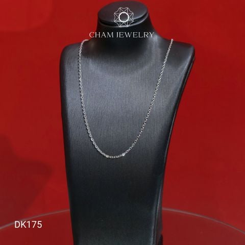 Dây Chuyền CHAM JEWELRY DK175, Bản 1.0mm (Barcode CDAYY128)