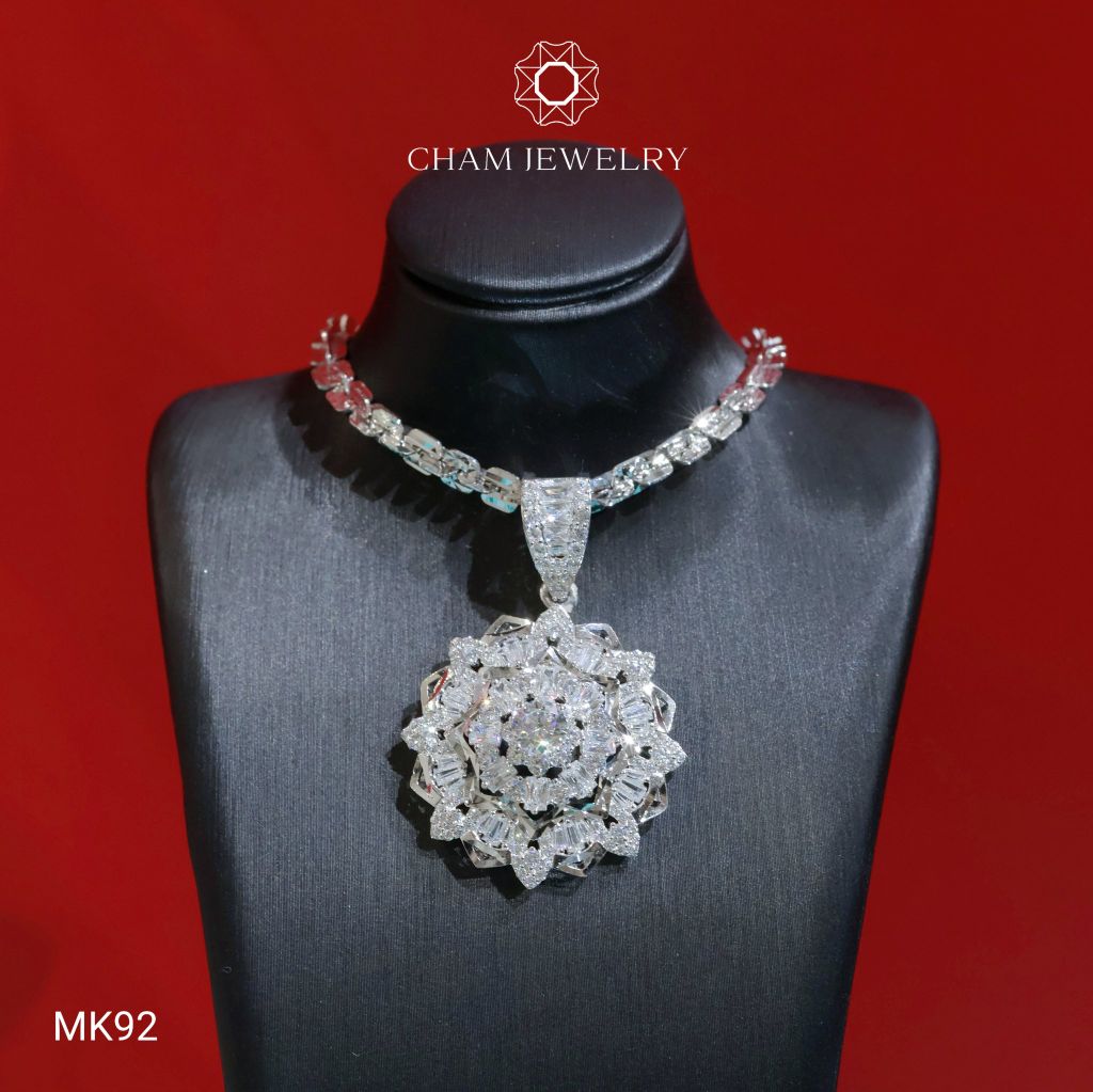 Mặt Dây Chuyền MK92 CHAM JEWELRY, Chủ 5.0mm (Barcode TMA1906)