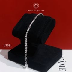 Lắc Tay LT08 CHAM JEWELRY , Lắc Bi Đều 4.0mm (Barcode TLBC822 - NLB1-CDML4L).