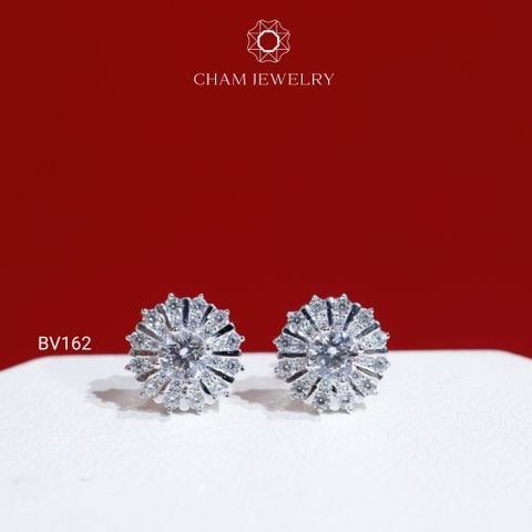 Hoa Tai CHAM JEWELRY BV162, Chủ 4.5mm (Barcode TBV420)