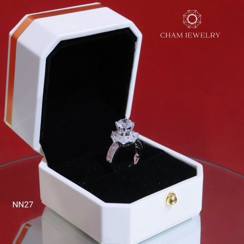 Nhẫn  NN27 CHAM JEWELRY. Chủ 7.5mm