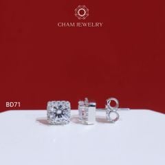 Hoa Tai BD71 CHAM JEWELRY , Chủ 5.0mm ( Barcode TBD105).