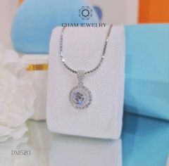 Dây Chuyền MK520-DK85 50cm CHAM JEWELRY, Halo chủ 7.0mm.