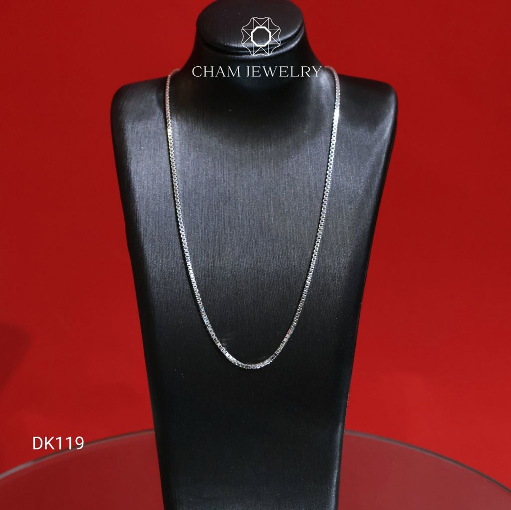 Dây Chuyền DK119 CHAM JEWELRY, Bản 1.0mm