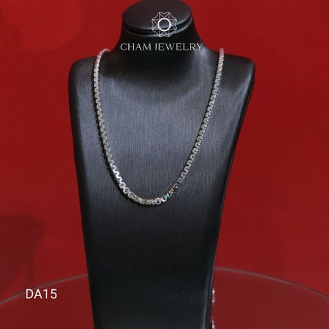 Dây Chuyền Nam CHAM JEWELRY DA15, Bảng 2.5mm ( Barcode CDYR7822).