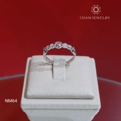 Nhẫn NM64 CHAM JEWELRY, Nhẫn Kim Tiền (Barcode TNDT65).
