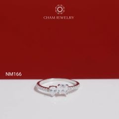 Nhẫn NM166 CHAM JEWELRY , Nhẫn Kết Kiểu (Barcode TNT960).