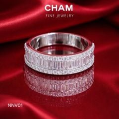 Nhẫn Nữ NMV01 Vàng 10k Kim cương Lab Grown Diamond