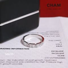 Nhẫn Nữ NMV35 Vàng 10k Kim Cương Lab Grown Diamond