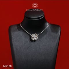 Mặt Dây Chuyền MK188 CHAM JEWELRY, Mặt Kiểu Xỏ Cỏ Chạm Máy (Barcode TMX451)