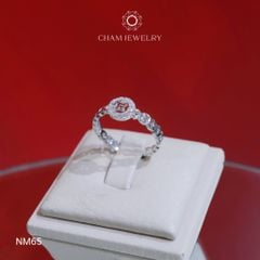 Nhẫn NM65 CHAM JEWELRY, Nhẫn Kim Tiền (Barcode TNDT72).