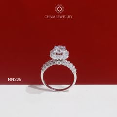 Nhẫn NN226 CHAM JEWELRY, Chủ 7.5mm ( Barcode TNN1851).