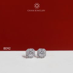 Hoa Tai BD92 CHAM JEWELRY, Chủ 3.5mm (Barcode TBD1800).