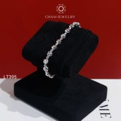 Lắc Tay LT395 CHAM JEWELRY , Lắc Bi Bản 5.5mm (CBTL11)