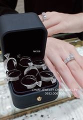 Nhẫn Nữ NN358 CHAM JEWELRY, Chủ 6.0mm (Barcode TNN1038- TNN1318)