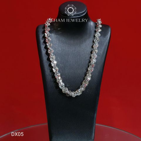 Dây Chuyền CHAM JEWERY DX05, Dây Xoắn Mắt Mèo, Bản 6.0mm (Barcode TDBC800).