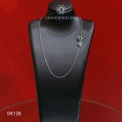 Dây Chuyền DK128 CHAM JEWELRY, Bản 0.8mm (Barcode CDYR804).