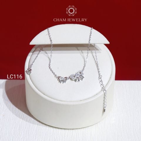 Lắc Chân LC116 CHAM JEWELRY, Lắc Chân Nơ (Barcode CLACY222)