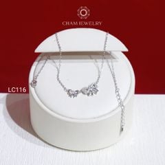 Lắc Chân LC116 CHAM JEWELRY, Lắc Chân Nơ (Barcode CLACY222)