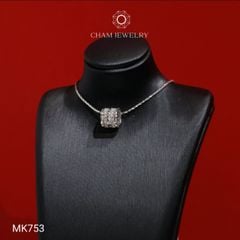 Mặt Dây Chuyền MK753 CHAM JEWELRY, Mặt Xỏ Bánh Xe ( Barcode TCH747)