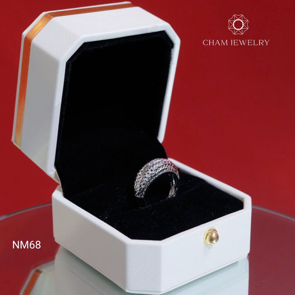 Nhẫn NM68 CHAM JEWELRY, Bảng 7.2mm (Barcode CN6794).