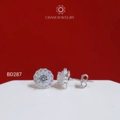 Hoa Tai BD287 CHAM JEWELRY, Chủ 4.0mm (Barcode TBD1716).