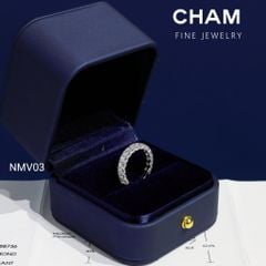 Nhẫn Nữ NMV03 Vàng 10k Kim Cương Lab Grown Diamond (Barcode NU17)