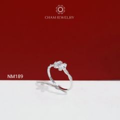 Nhẫn NM189 CHAM JEWELRY, Nhẫn Kiểu Bướm (Barcode TNT1018).