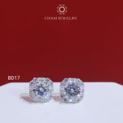 Hoa Tai CHAM JEWELRY BD17, Chủ 6.0mm (Barcode TBD1414)