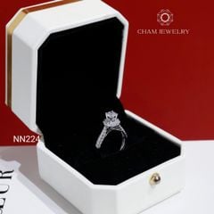 Nhẫn NN224 CHAM JEWELRY, Chủ 5.0mm( Barcode TNN1882).
