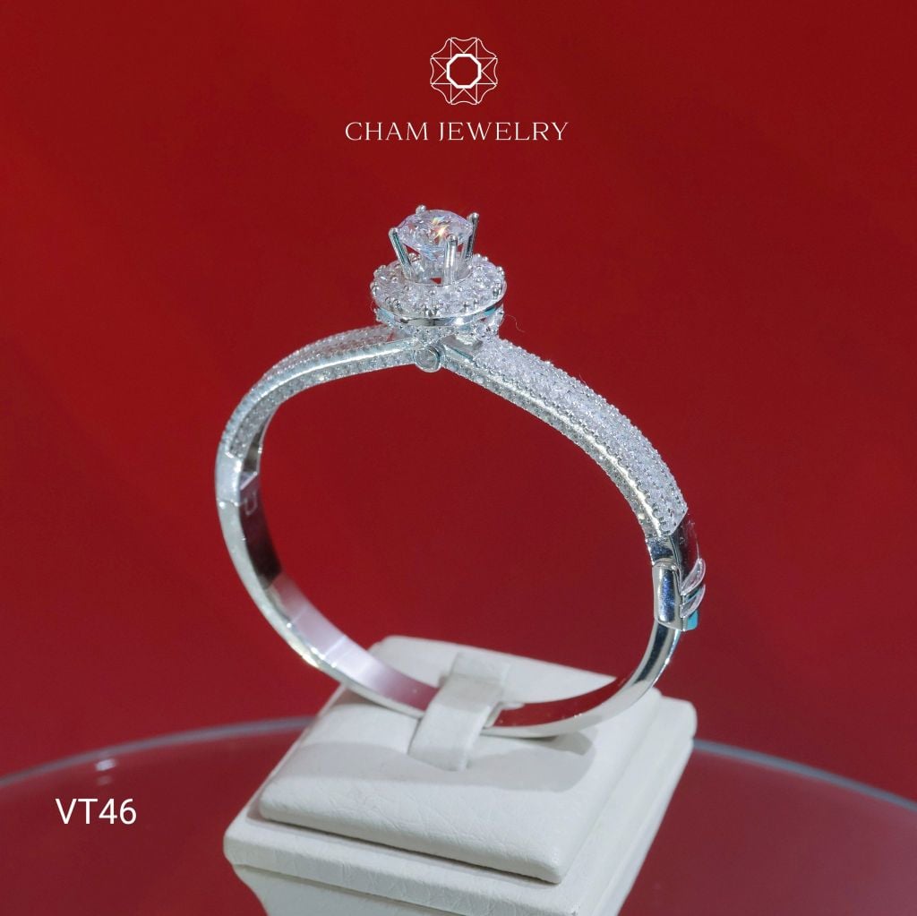 Vòng Tay VT46 CHAM JEWELRY, Chủ 8.0mm (Barcode TVB320V)