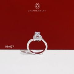 Nhẫn NN627 CHAM JEWELRY, Nhẫn Đai Kiểu Chủ 5.0mm ( C-NHNH369(B5) ).