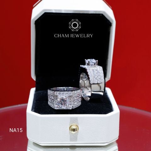 Nhẫn Nam CHAM JEWELRY NA15, Chủ 7.5mm (Barcode CNTNN191)