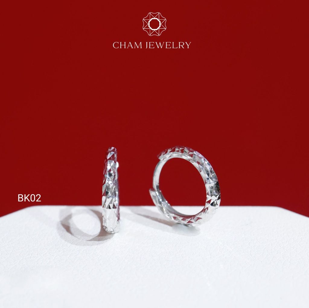 Hoa Tai BK02 CHAM JEWELRY ( Barcode TBK254)