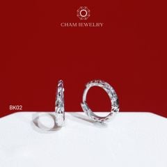 Hoa Tai BK02 CHAM JEWELRY ( Barcode TBK254)