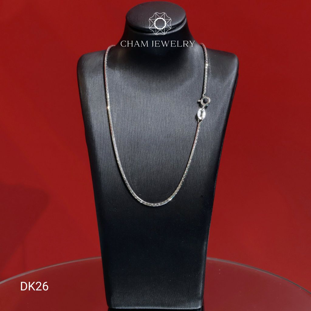 Dây Chuyền CHAM JEWELRY DK26. Bản 1.2mm