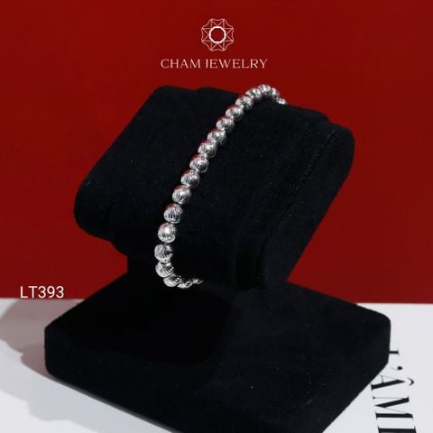 Lắc Tay CHAM JEWELRY LT393, Lắc Tay Bi Bản 6.0mm ( Barcode TLBC864)