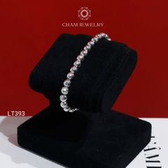 Lắc Tay CHAM JEWELRY LT393, Lắc Tay Bi Bản 6.0mm ( Barcode TLBC864)