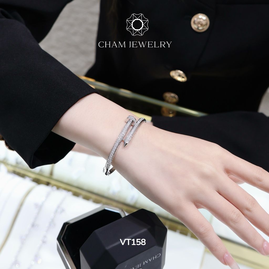 Vòng Tay VT158 CHAM JEWELRY, Vòng Đinh (Barcode CV4789).