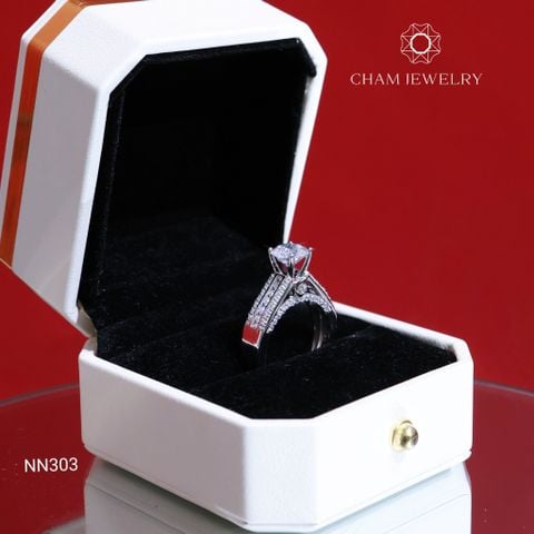 Nhẫn NN303 CHAM JEWELRY, Chủ 7.0mm (Barcode TNN1181).