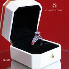 Nhẫn NN303 CHAM JEWELRY, Chủ 7.0mm (Barcode TNN1181).