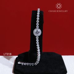 Lắc Tay LT318 CHAM JEWELRY, Chủ 8.0mm (Barcode TLT1305).